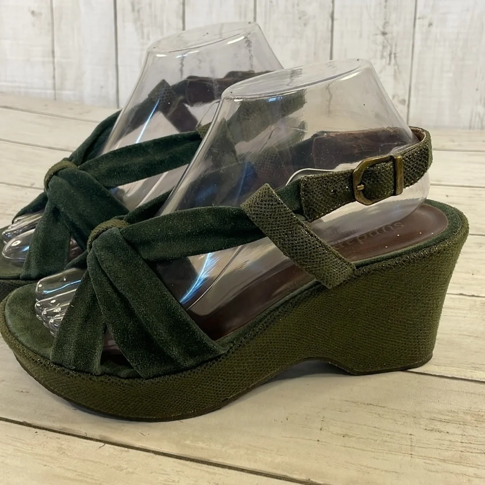Sundance Forest Green Suede and 